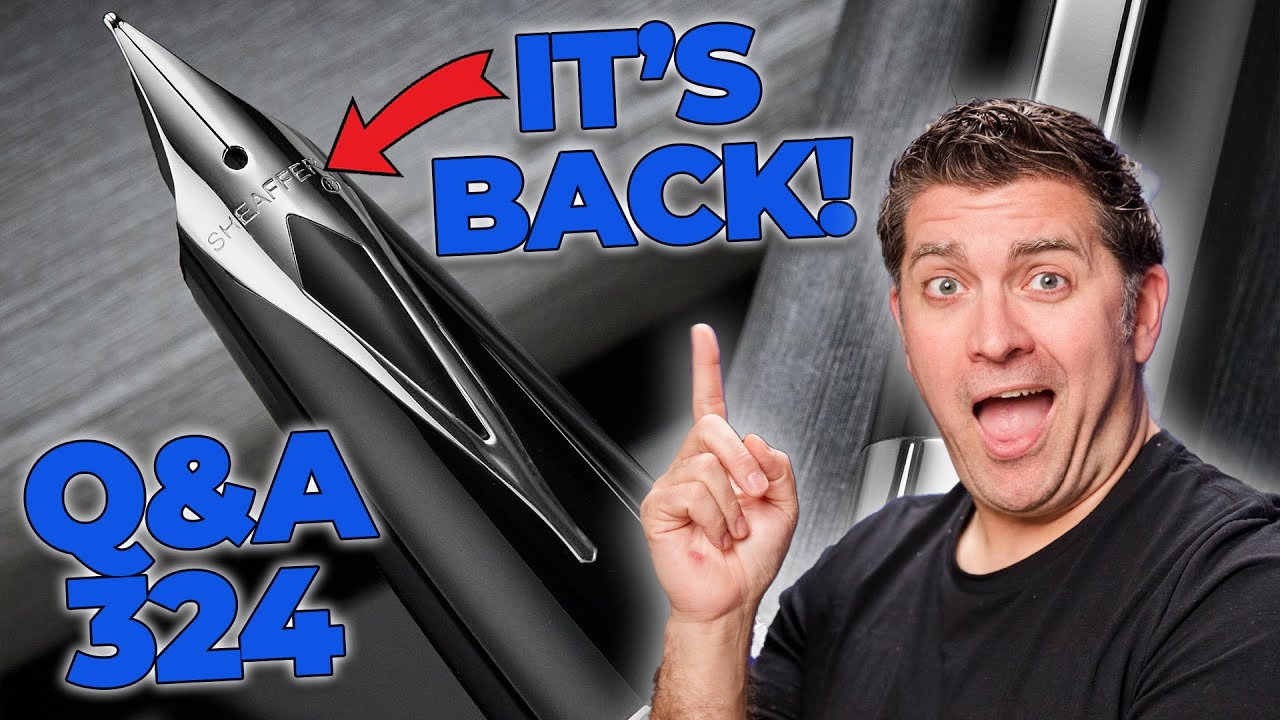 NEW Sheaffer Legacy, Organizing 1,000+ Pens & more! (Goulet Q&A 324)