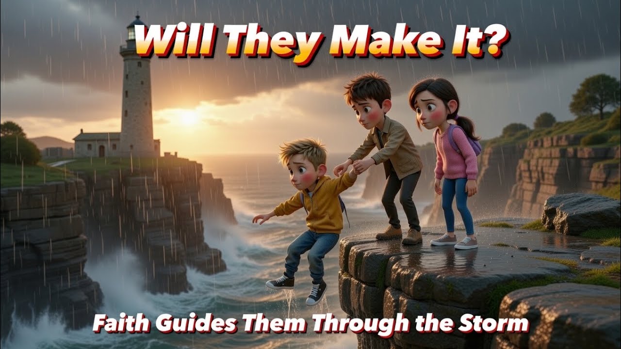 Felix and Friends’ Stormy Lighthouse Adventure | Faith, Courage & God’s Guidance