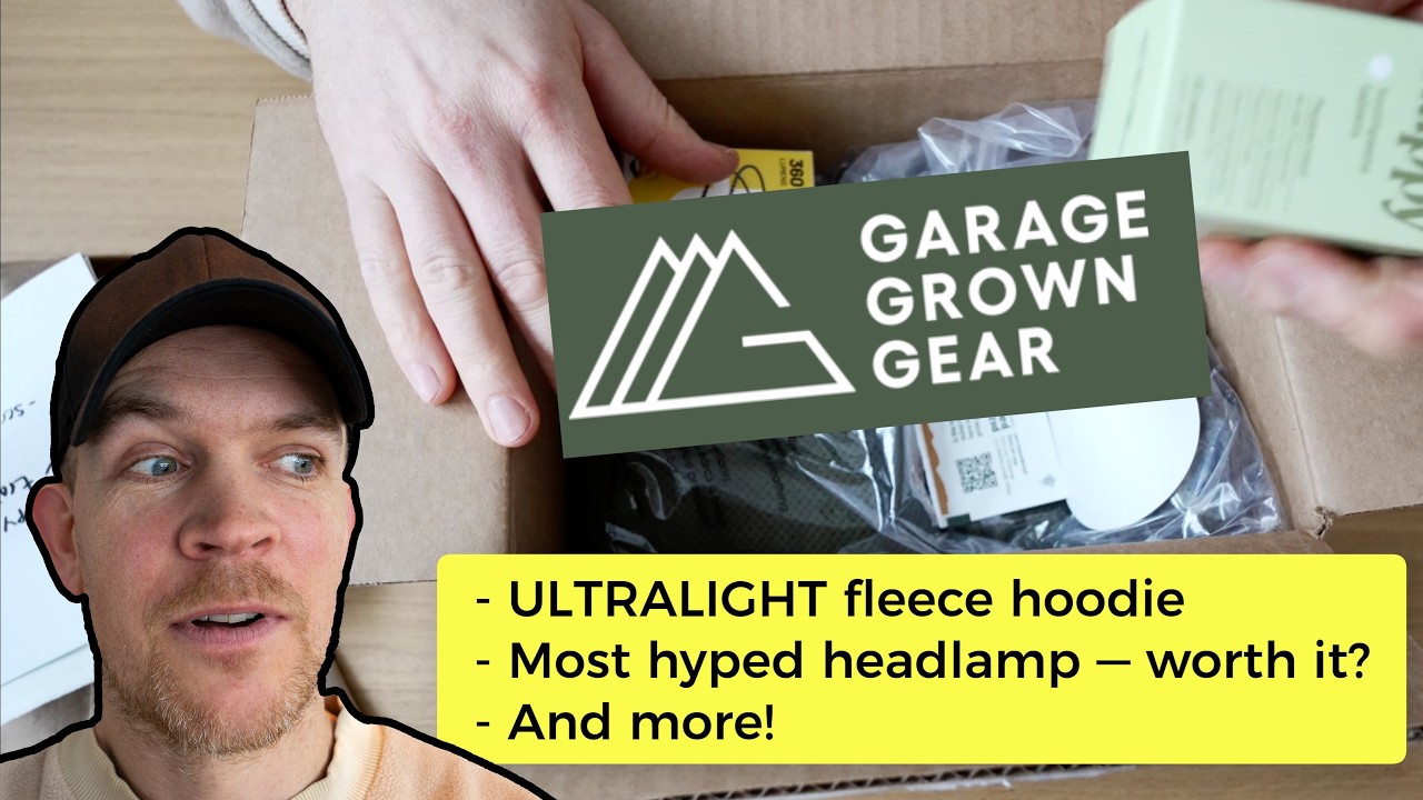 Ultralight Gear Unboxing: 130g Octa Fleece // Nitecore NU20 lamp & More🪶