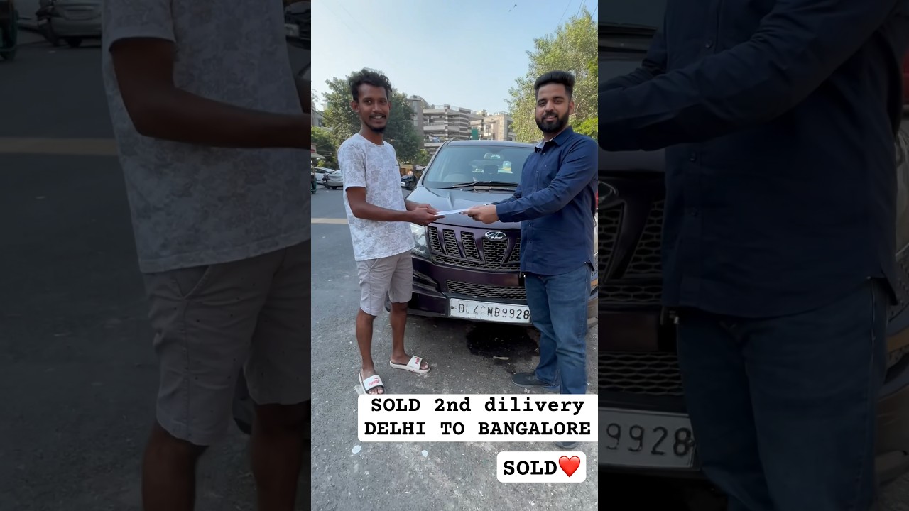 SOLD / XUV500 / DELHI TO BANGALORE  🥳…/ 