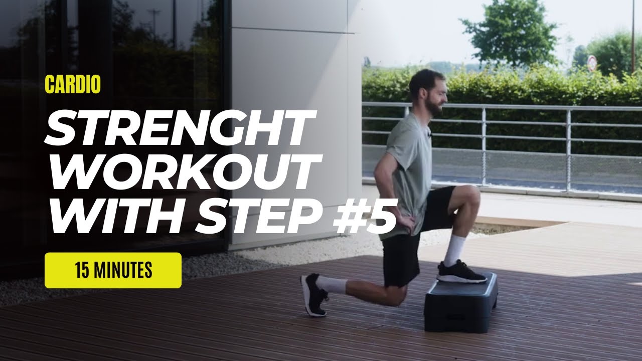 STRENGTH WORKOUT with step #5 | 15 MINUTES