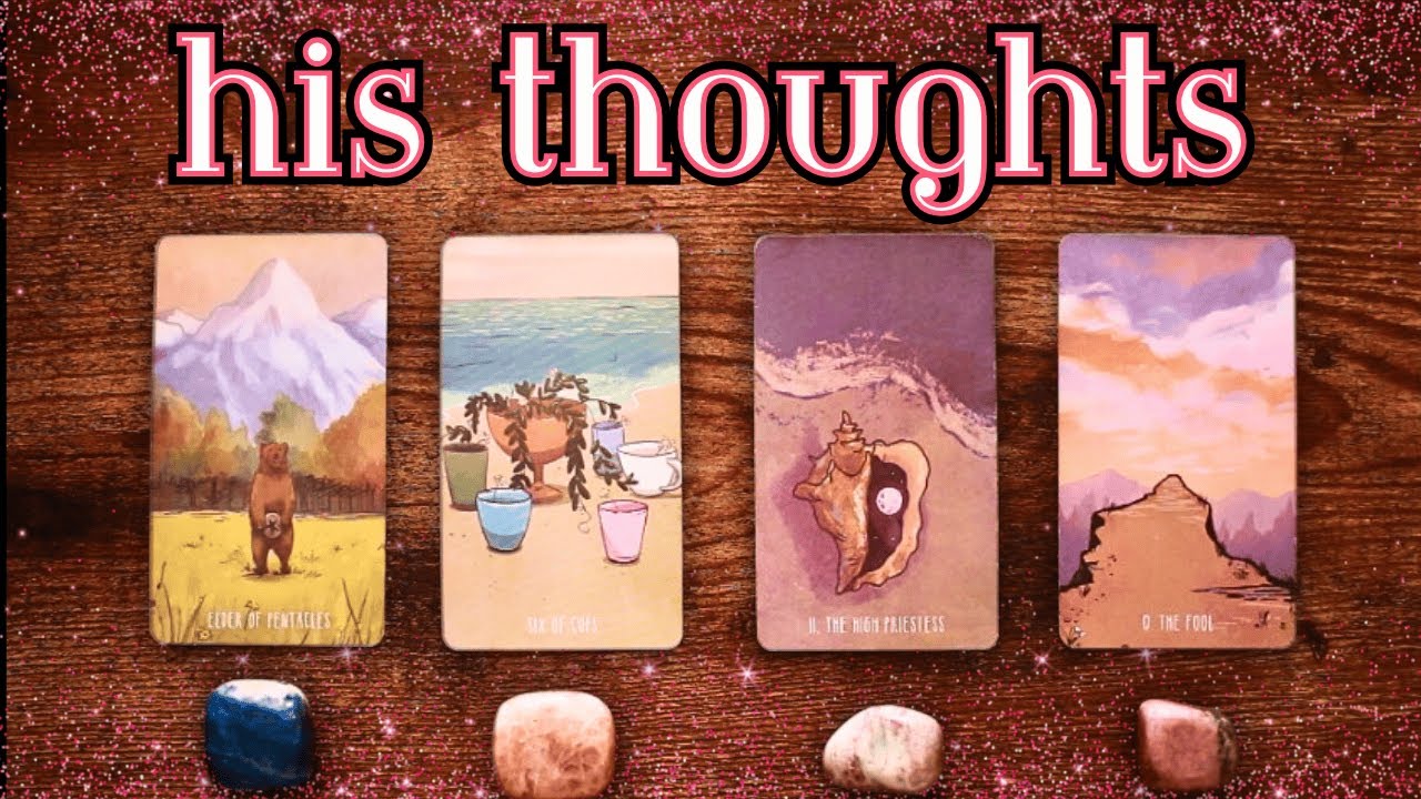💗 HIS THOUGHTS OF YOU! 💗 Pick A Card Love Tarot