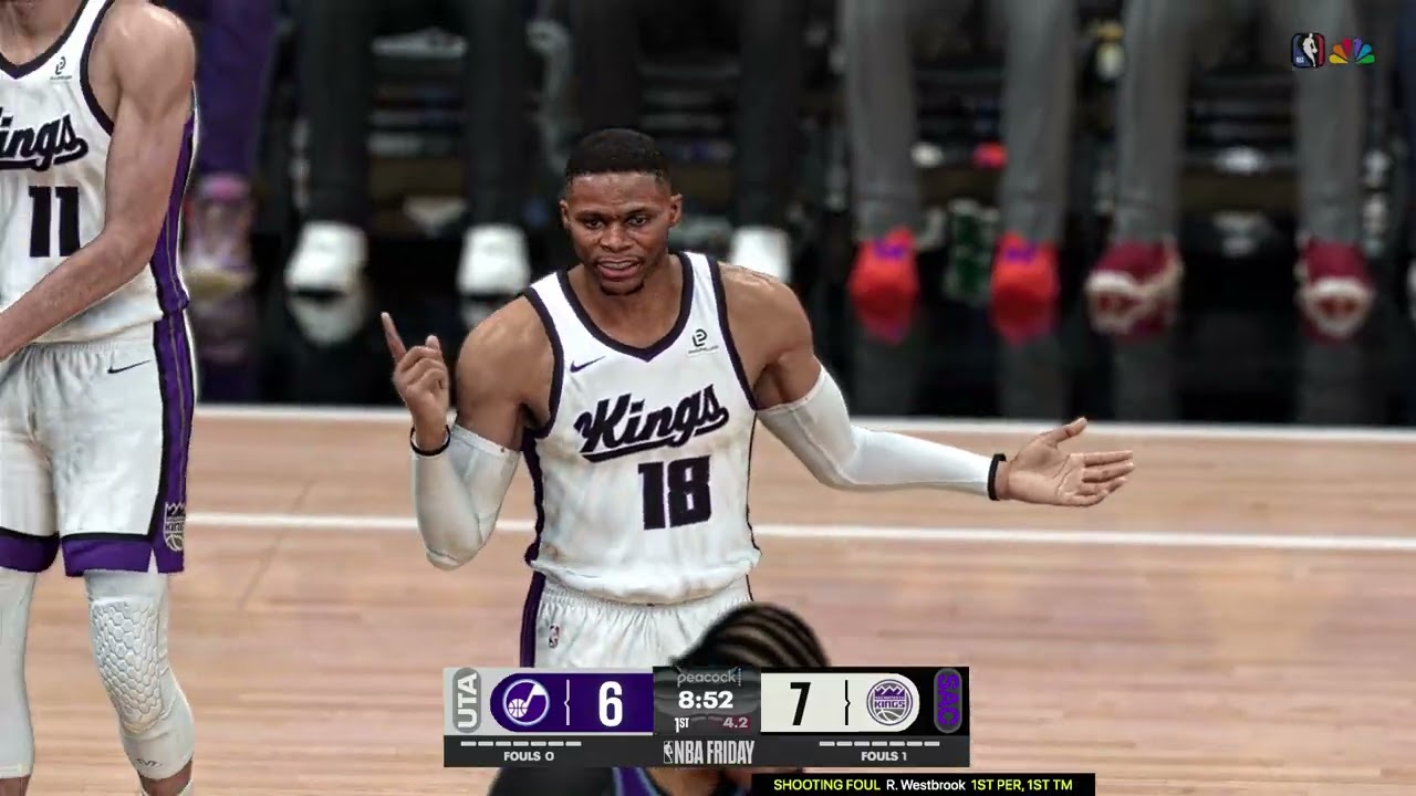 NBA 2K26 KINGS vs JAZZ Gameplay