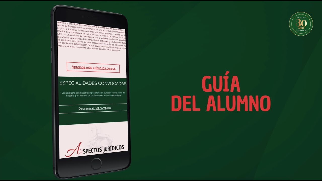 Guía del alumno I. Información sobre el desarrollo de los cursos