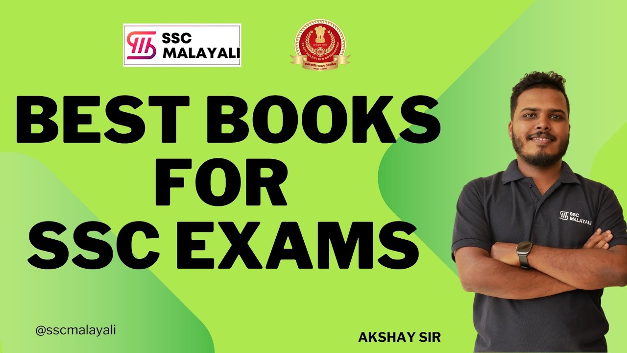 BEST BOOKS, YOUTUBE CHANNELS, MOCK TESTS FOR SSC EXAMS II SSC CGL CHSL CPO MTS GD STENO #sscmalayali