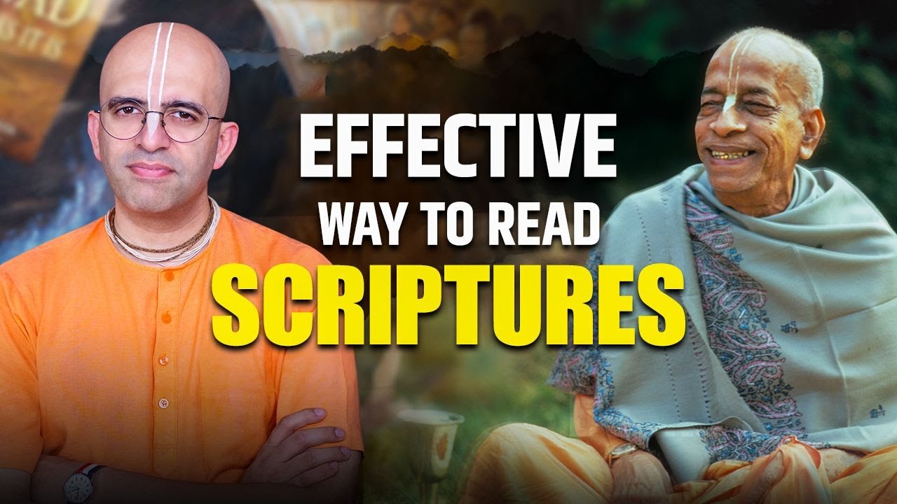 Effective Way To Read Scriptures || Practical Tips || HG Amogh Lila Prabhu