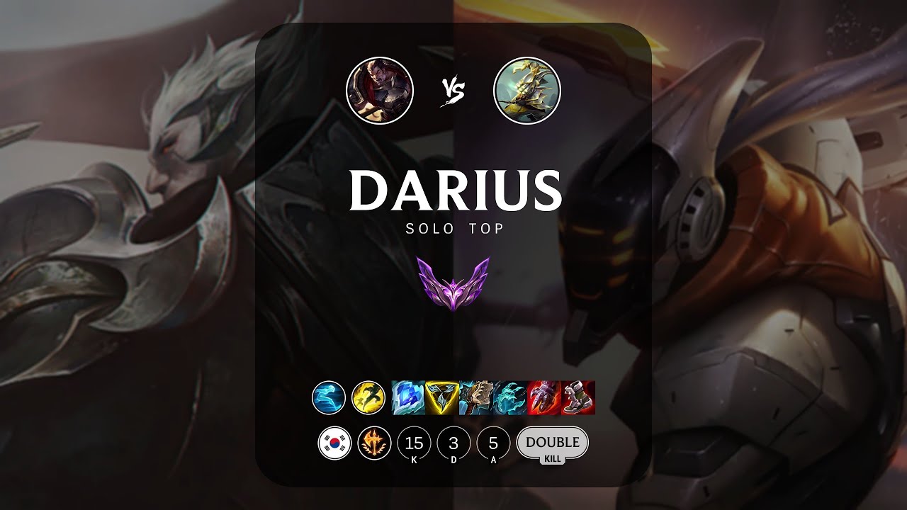 Darius Top vs Master Yi - KR Master Patch 14.2