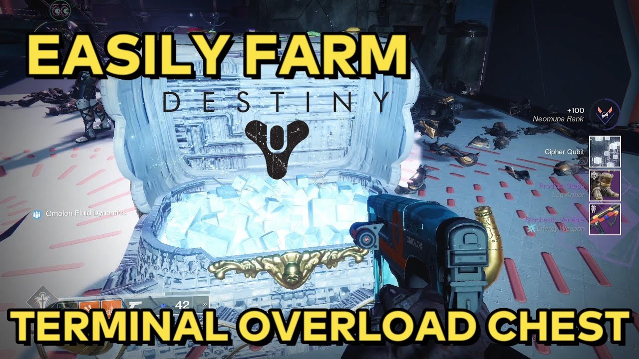 How to EASILY Farm Terminal Overload Chest in Destiny 2