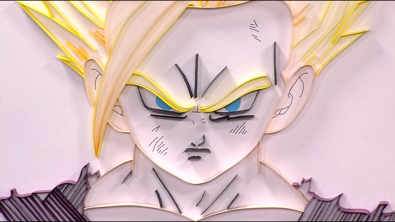 Como Hacer una Figura de Anime en Filigrana - Hogar Tv  por Juan Gonzalo Angel