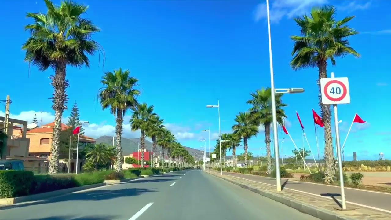 Nador 2022 Very beautiful views Morocco Africa   vidéo 4k HDR 60fps