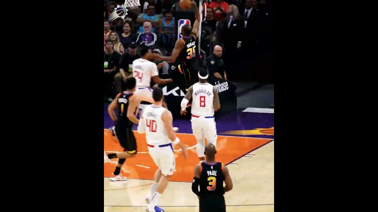 DBook with the vision, KD with the dunk! 🪣🔥