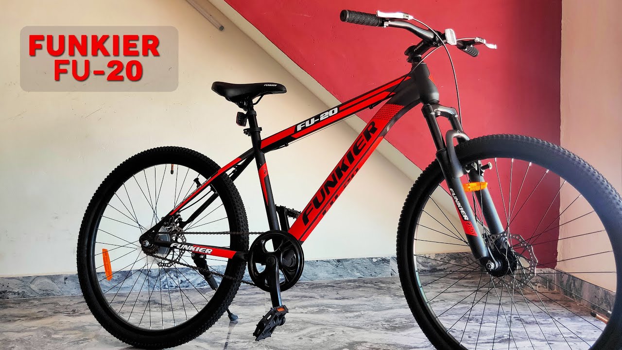 FUNKIER | FU 20 | MTB | SINGLE SPEED | DUAL DISC | SUSPENSION FORK | DREAM WHEELZ | AMBASAMUDRAM