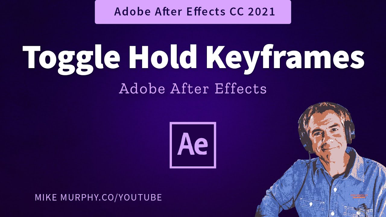 After Effects CC 2021: включение и выключение ключевых кадров