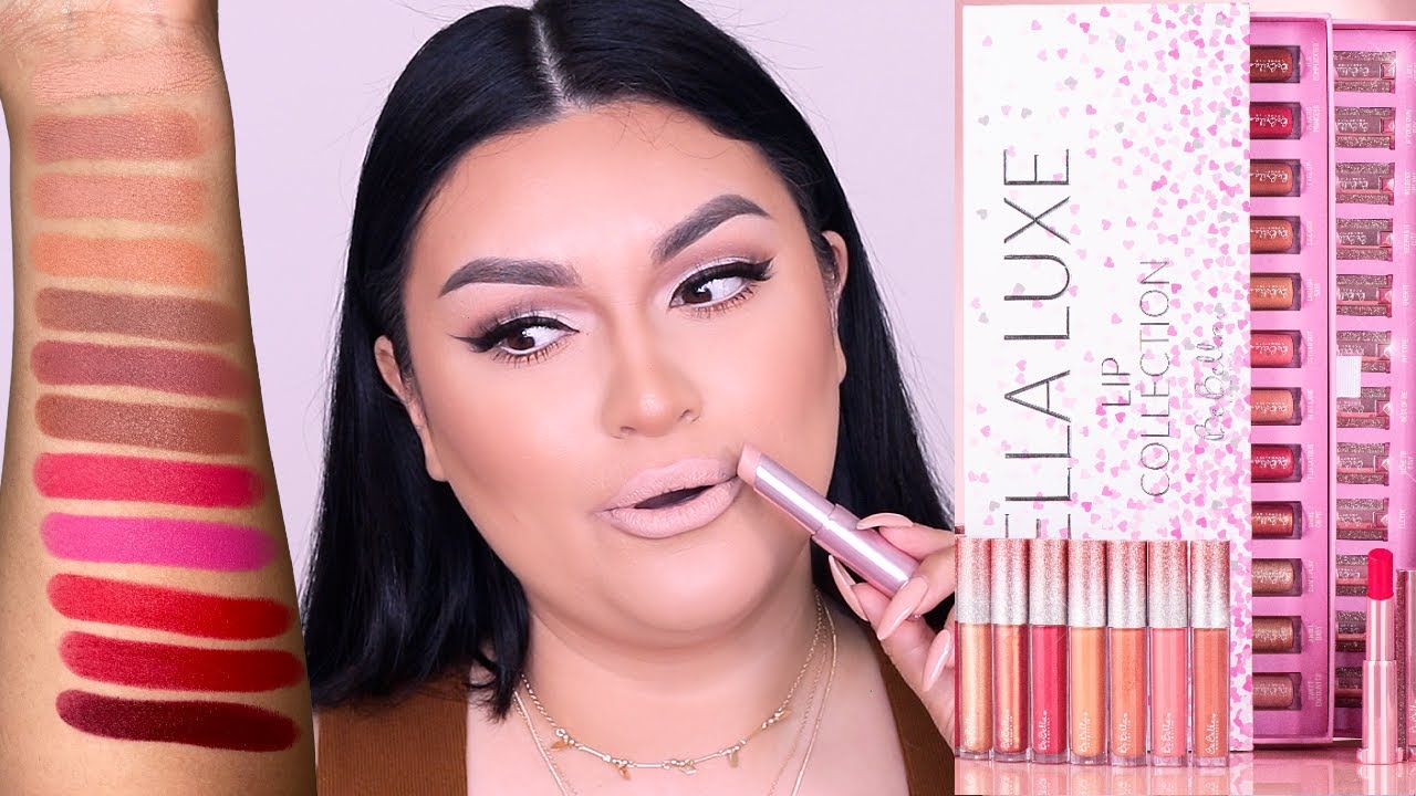NEW BEBELLA LUXE LIP COLLECTION REVIEW + SWATCHES