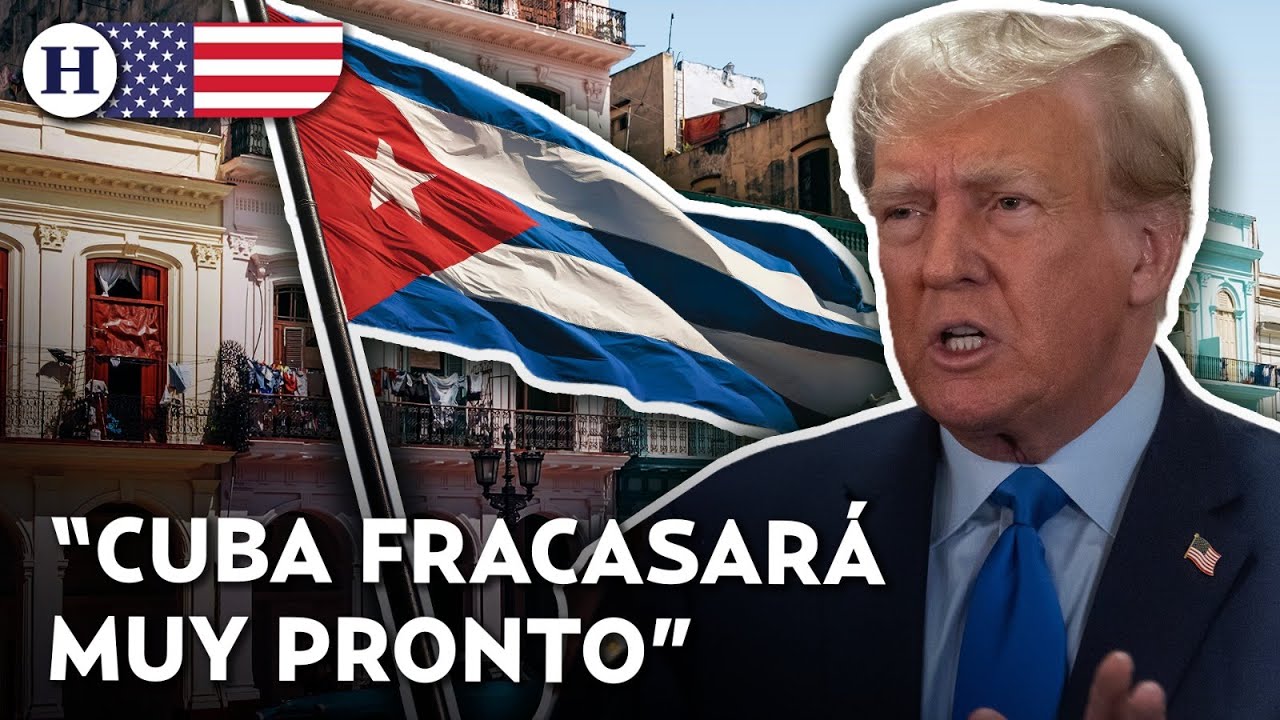 ¿Lanza amenaza? Trump advierte que Cuba “está a punto de caer” sin el petróleo de Venezuela
