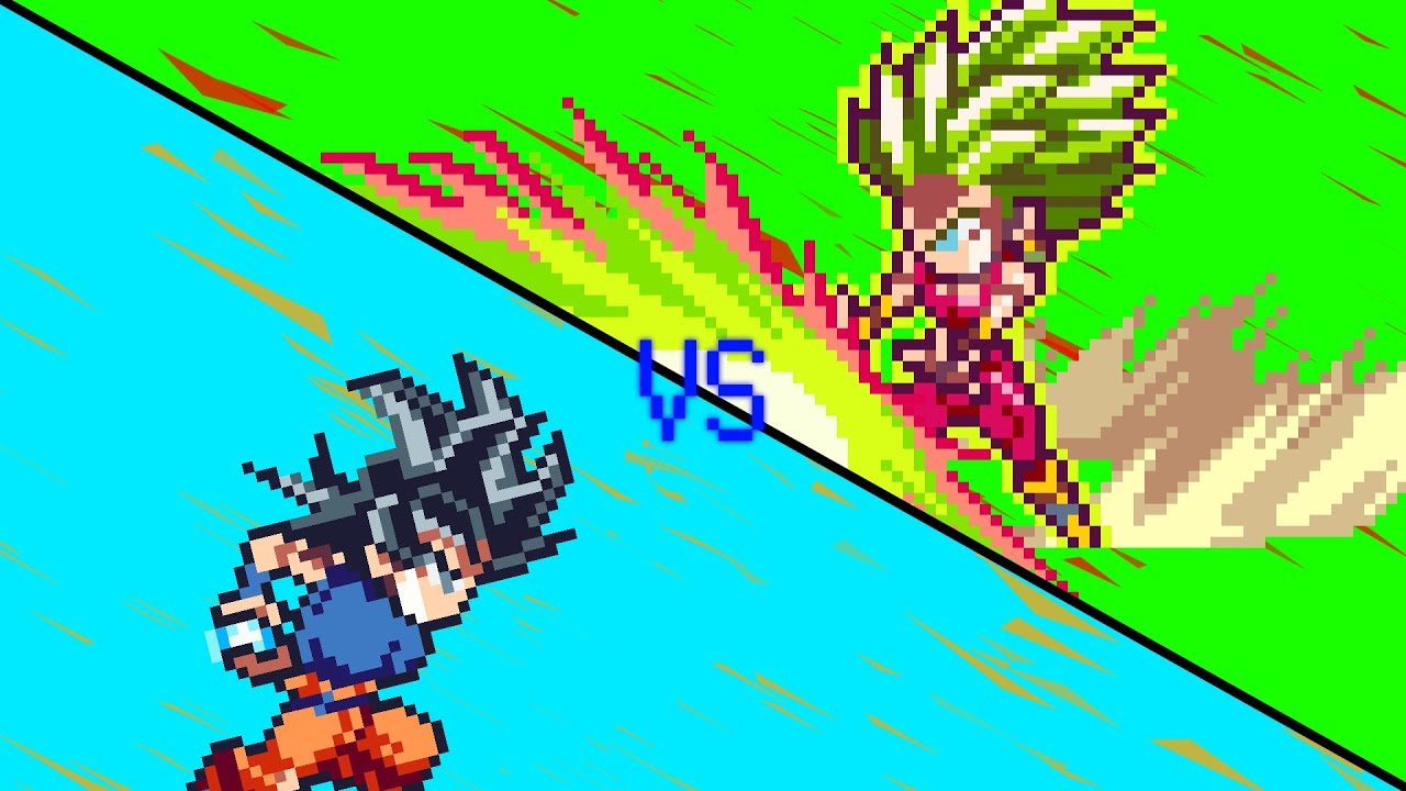 Goku V.S. Kefla (Dragon Ball Super - Sprite Animation)
