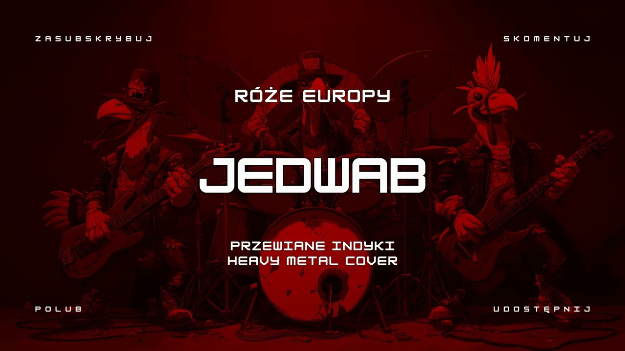 🔥 Róże Europy - Jedwab (ale to heavy metal cover) 🔥🦃🤘 HIT