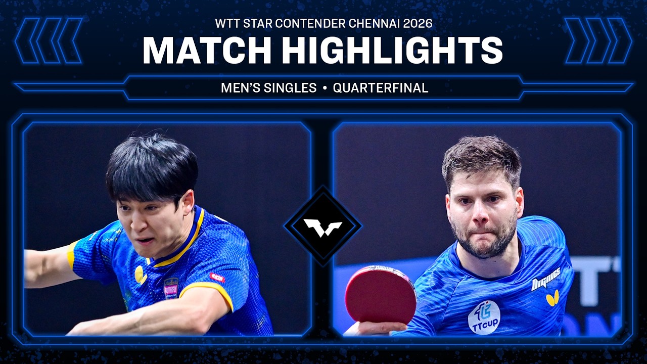 Park Ganghyeon vs Dimitrij Ovtcharov | MS R16 | #WTTChennai 2026