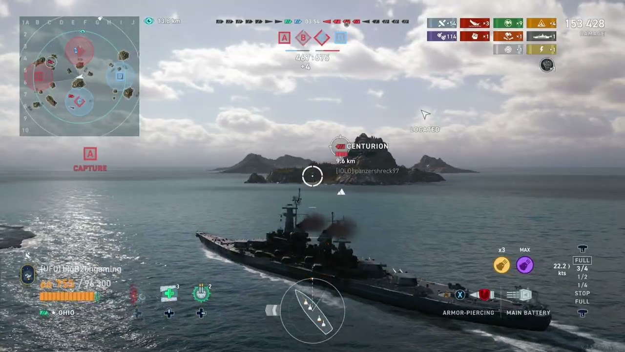 Ohio - Word of Warships Legends
