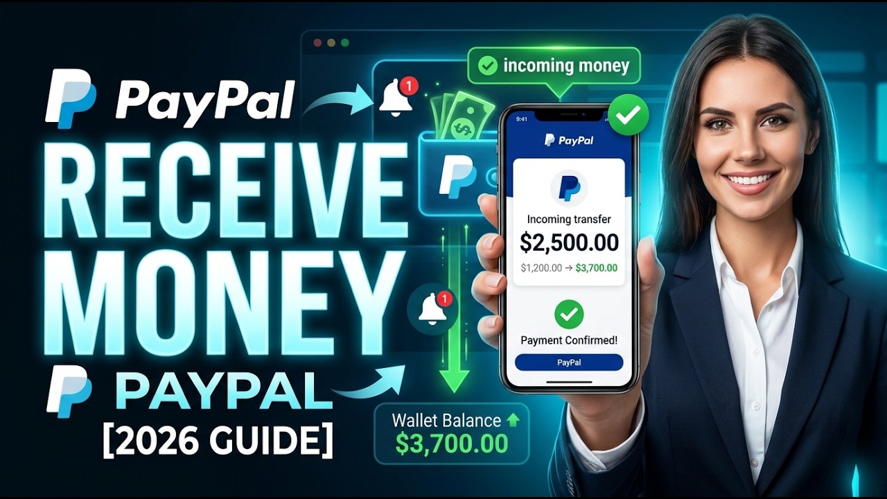 How to Receive Money from PayPal [2026 Full Guide]