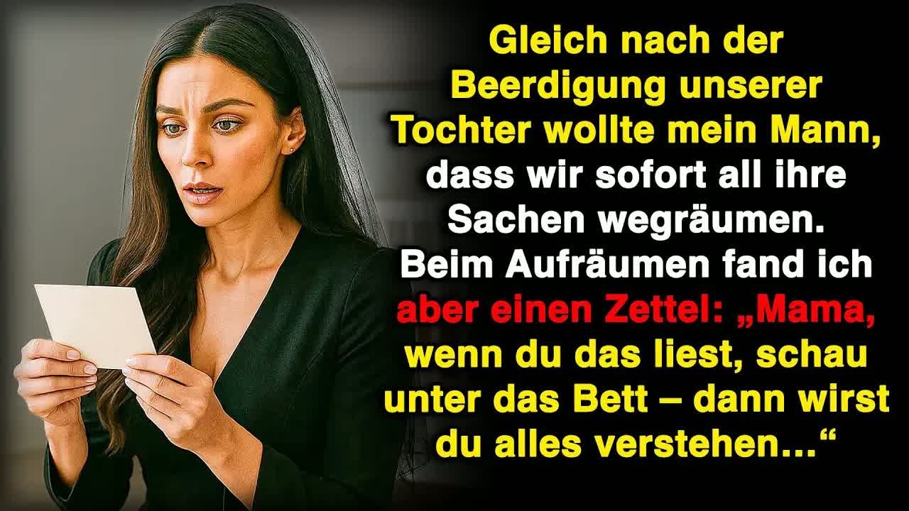 Nach der Beerdigung unserer Tochter wollte mein Mann alles wegwerfen – warum so schnell？!