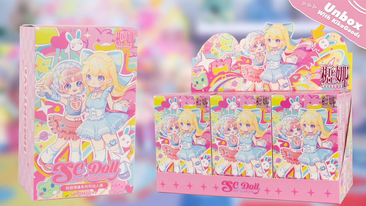 Распаковка фигурки Teennar Campus Idol Series 1/12 BJD Blind Box #kikagoods #figure #toys #dolls