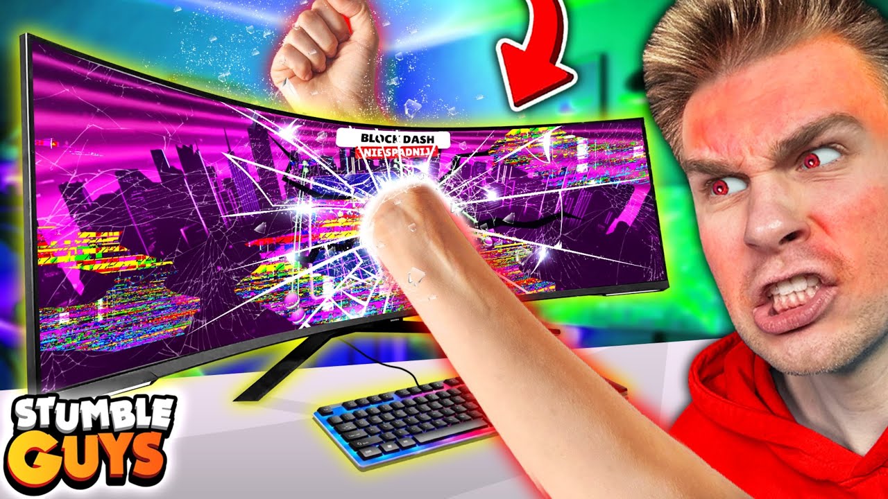 Mój WIDZ ZEPSUŁ mi… ⚠️ NOWY KOMPUTER za (30000 ZŁ) 🖥️ bym NIE GRAŁ w Stumble Guys! 😢