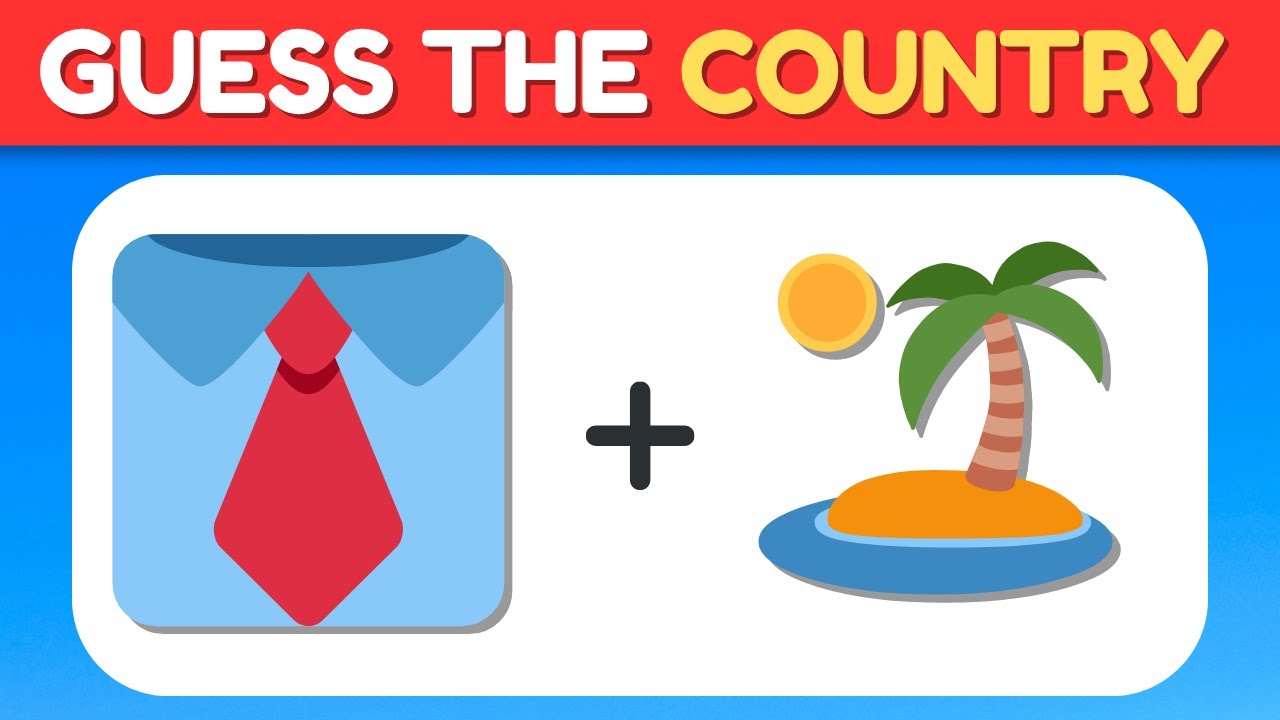 Guess The Country By Emoji Challenge 🌍📱