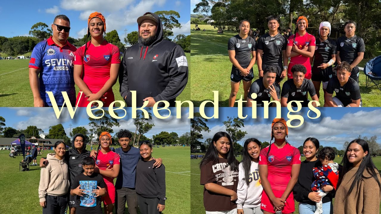 | Weekend tings + Moana Pasifika meet & greet + Kenzies rugby game + KFC + yum koaga’i ! |