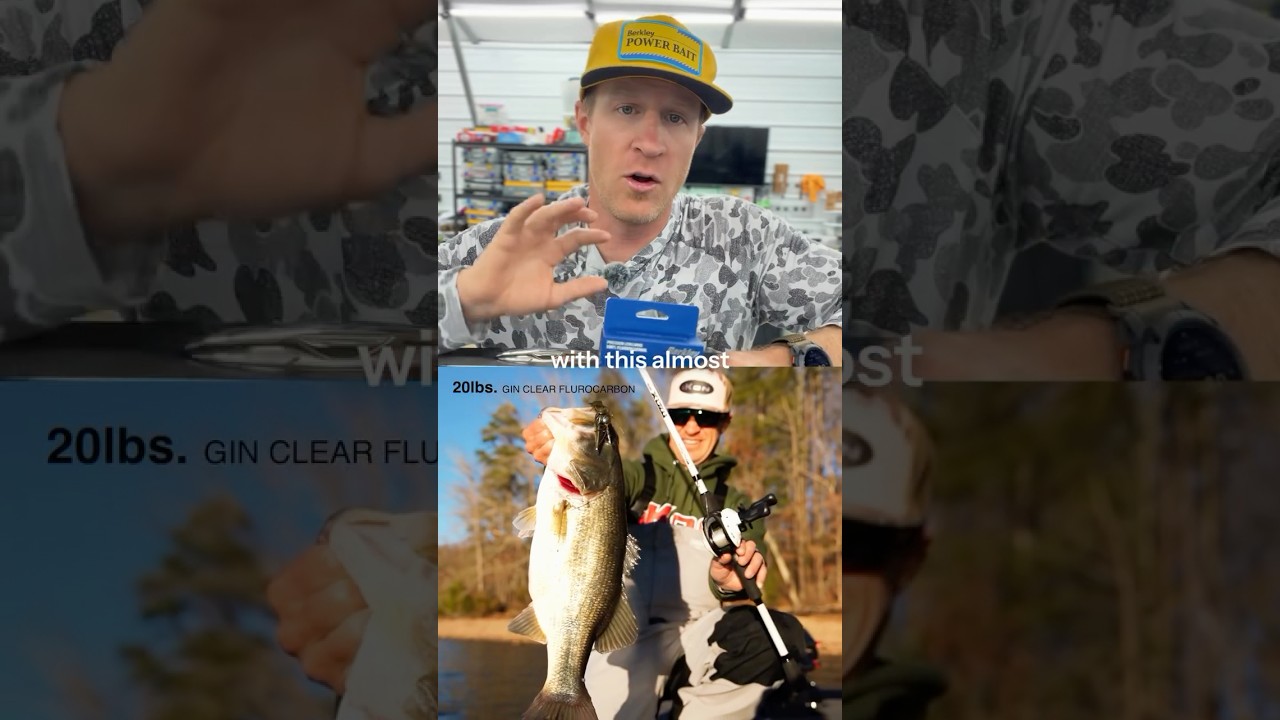 New Fluorocarbon from Berkley Labs - Gin Clear with Hunter Shryock