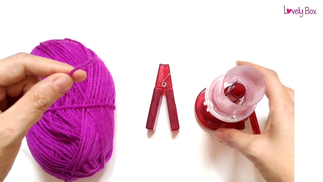DIY - TRICOTIN MECANIQUE - LOVELY BOX - LOISIRS CREATIFS - SYCOMORE