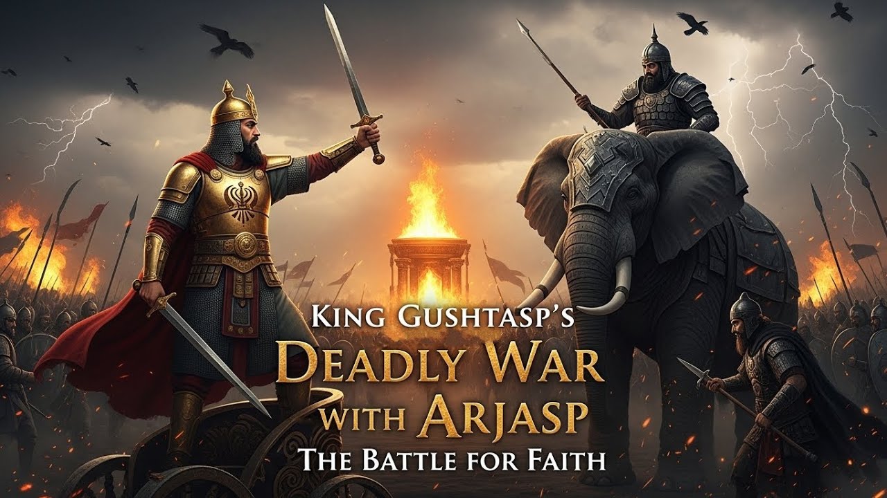 King Gushtasp’s Deadly War with Arjasp – The Battle for Faith