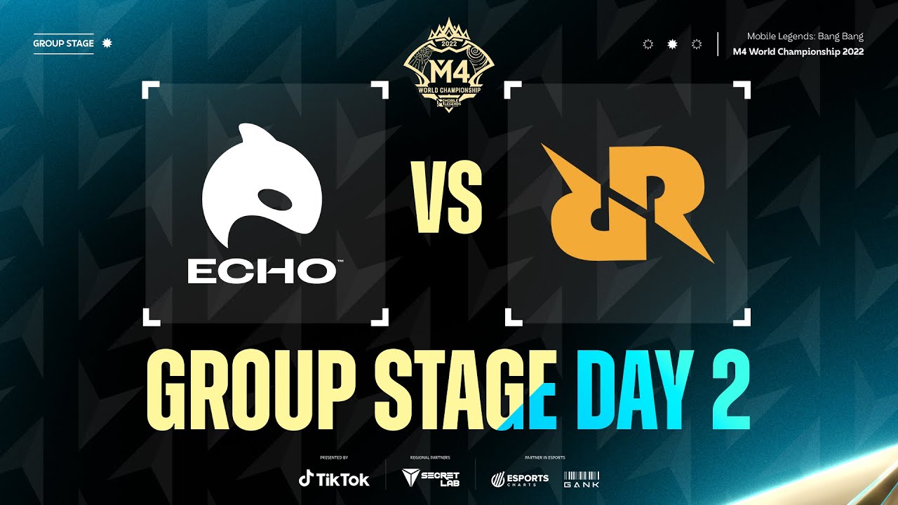 [EN] M4 Group Stage  Day 2 - ECHO Vs RRQ