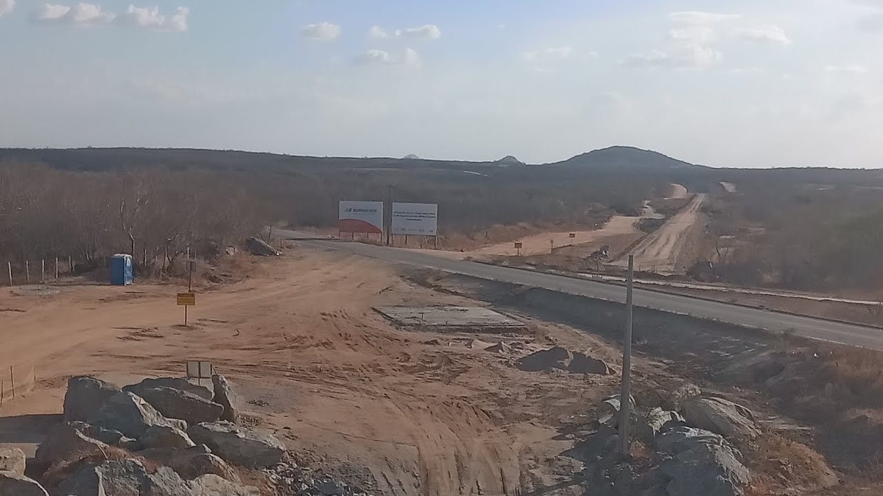 Obras Da Ferrovia Transnordestina 👉BASTANTE AVANÇO