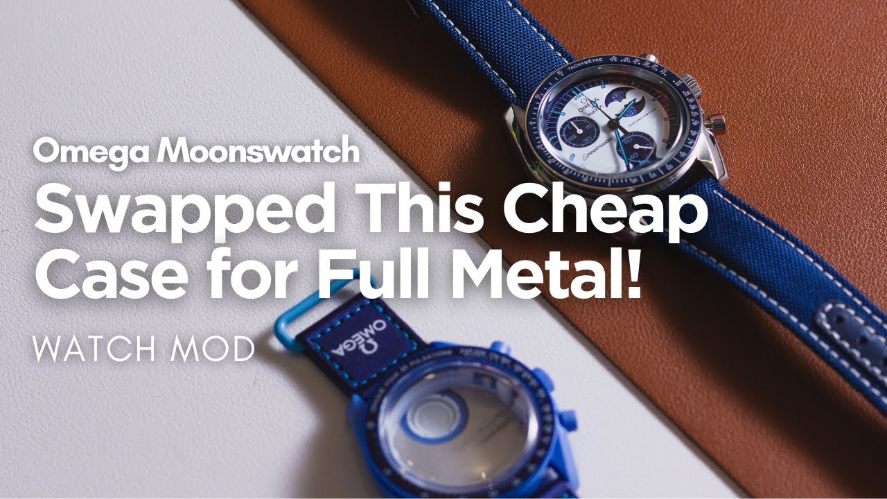 This Mod Makes the Moonswatch Worth It – Metal Case Upgrade!