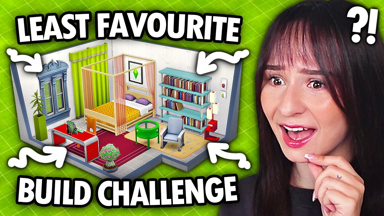 Can I build a house with my LEAST FAVOURITE items in The Sims 4?