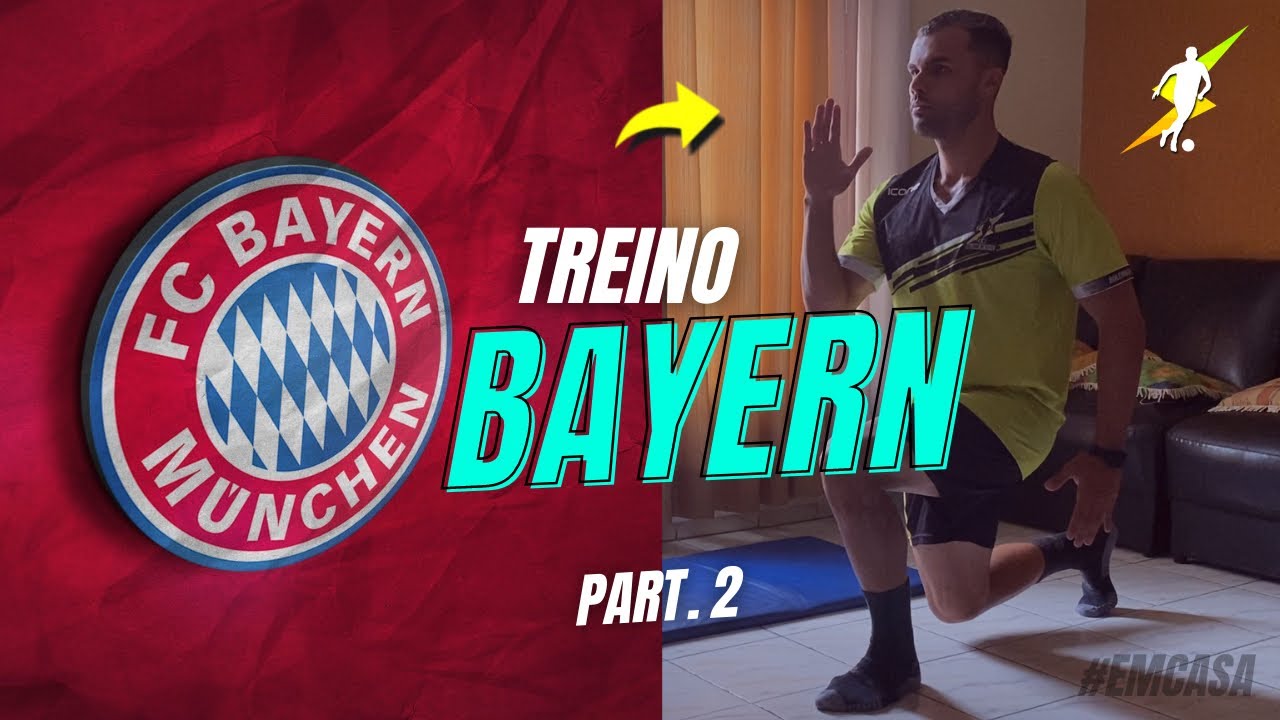 FIZ O TREINO FÍSICO DO BAYERN DE MUNIQUE EM CASA | Parte 2 | Boleiro de Elite