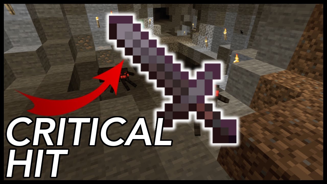 How To Do A CRITICAL HIT In Minecraft