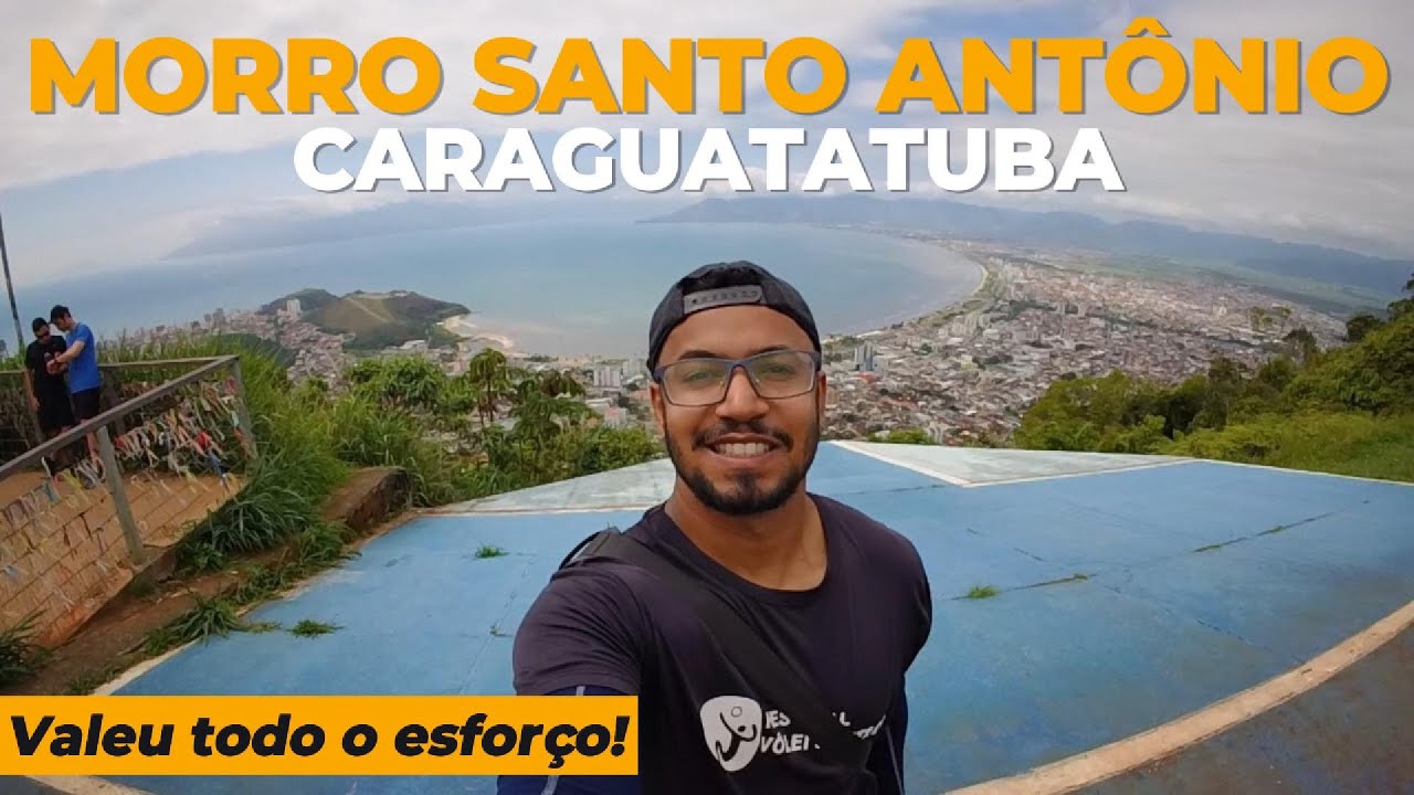 MIRANTE INCRIVEL EM CARAGUATATUBA! MORRO SANTO ANTÔNIO.