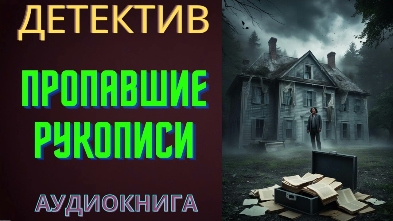 Пропавшие Рукописи Аудиокнига Детектив