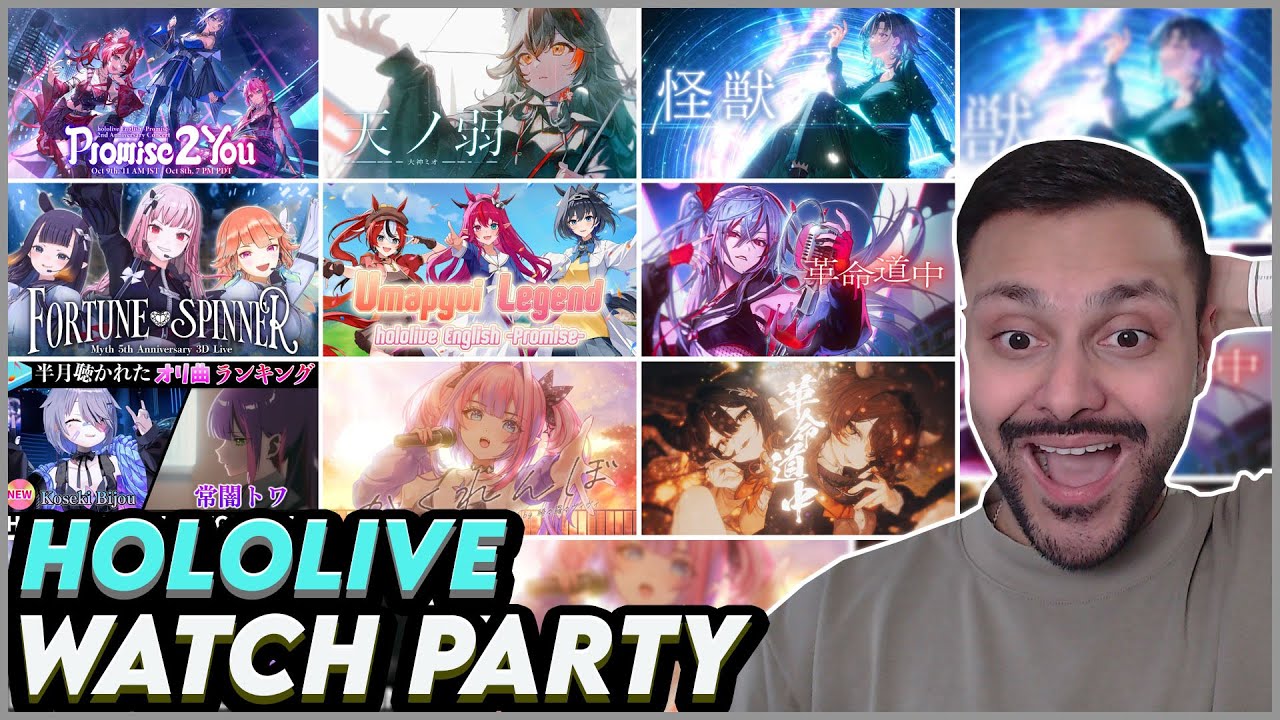 Hololive + Holostars Watch Party #74「 ホロライブ + ホロスターズ 」