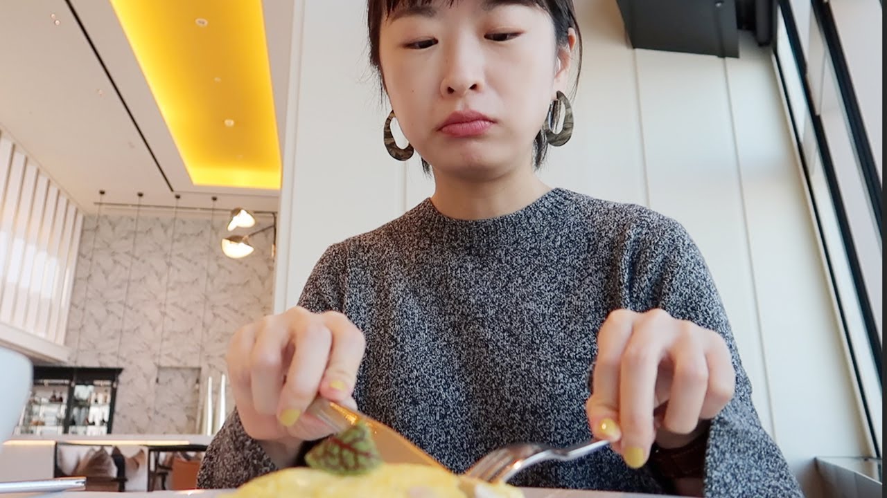 [ENG/日本語] 한국 최고급 호텔에서 호캉스, 최고급 중국집에서 점심 먹은 브이로그