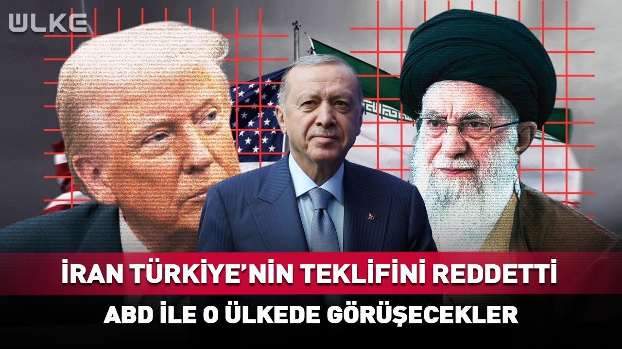 İran Türkiye'nin Teklifini Reddetti! ABD İle O Ülkede Görüşecekler #Sondakika