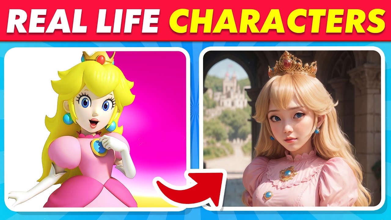 Mario Characters In Real Life! 🍄 + Guess who is dancing? 🔊 Super Mario Edition!