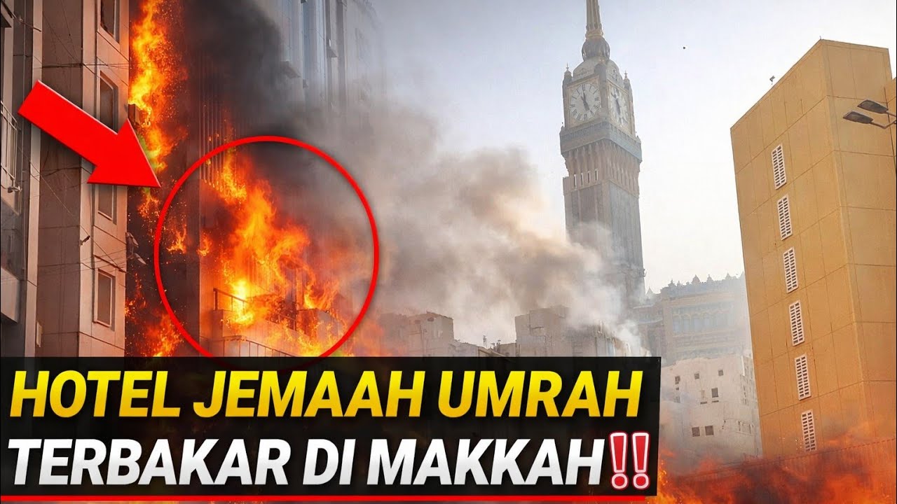 KEBAKARAN DAHSYAT HOTEL MIRA AJYAD, MEKAH‼️RAKYAT MALAYSIA KONGSI RAKAMAN KEJADIAN