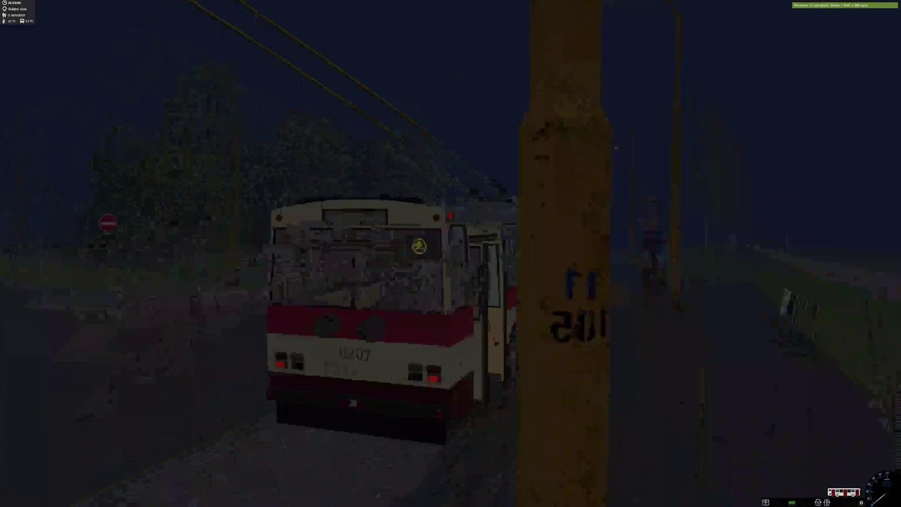Jízdy s NEJSTARŠÍ dochovanou 14Tr po Simtově (6207 DPB)
