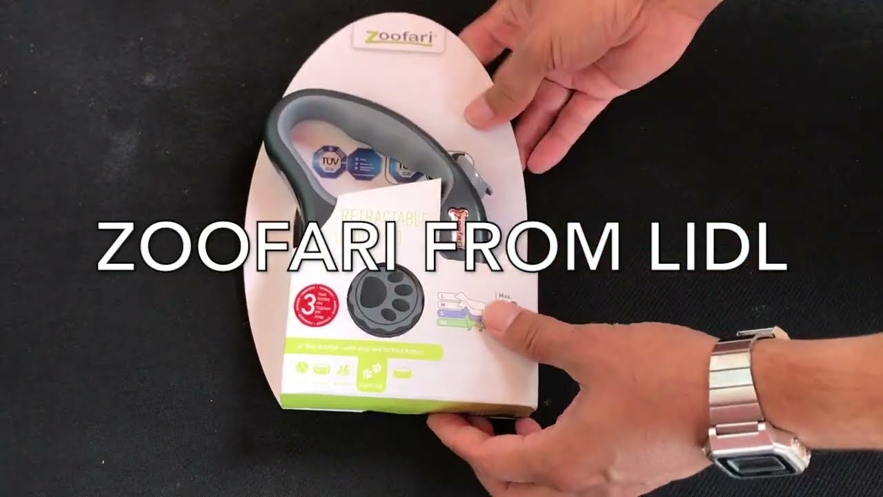 Affordable 5m Retractable Dog Lead-Leash Zoofari from LIDL