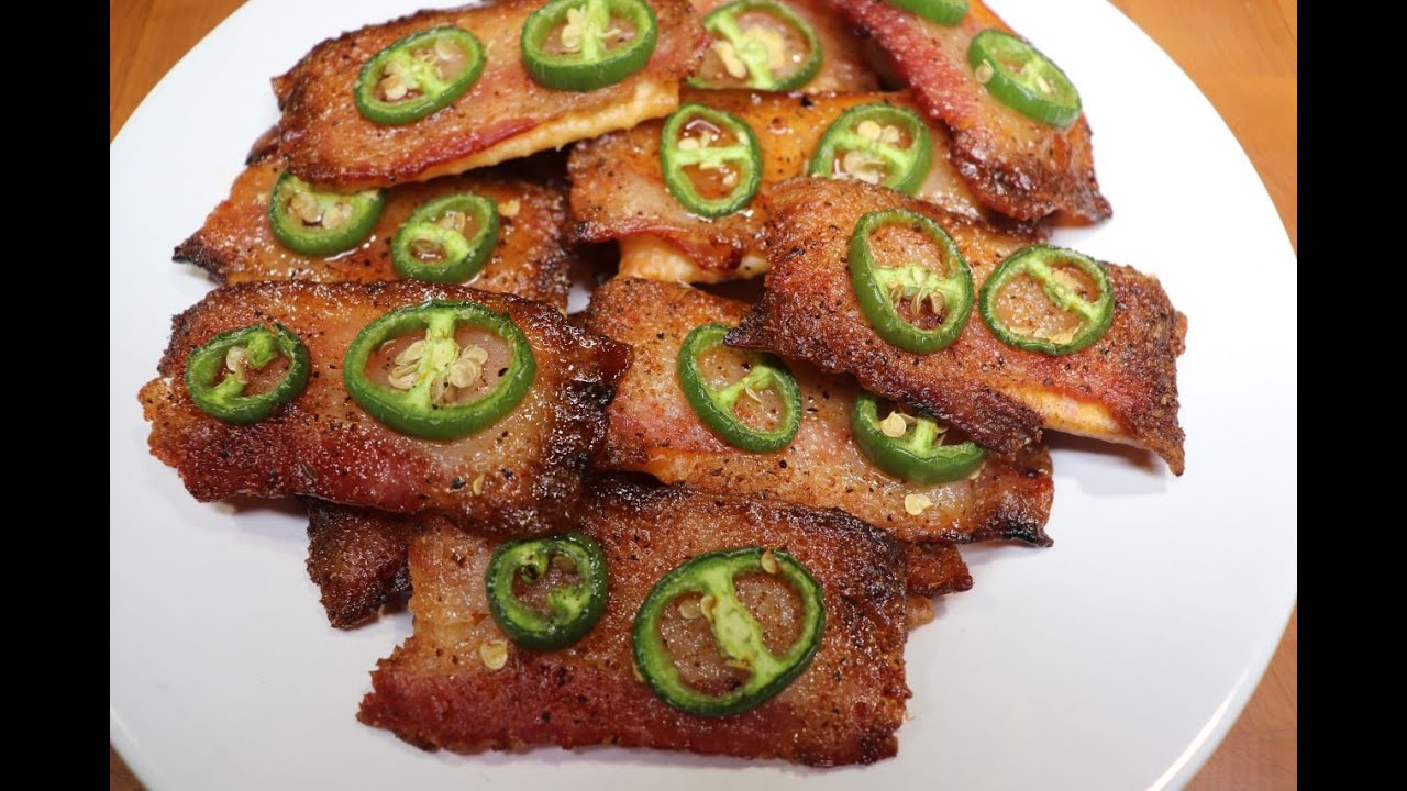 Honey Glazed Bacon Crackers with Jalapeno!