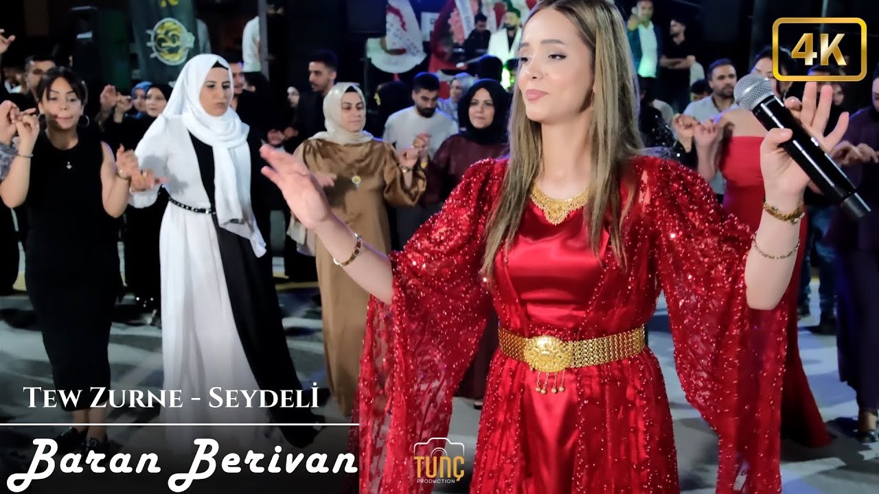 Baran Berivan - Tew zurne - Seydeli (Canlı performans) 4K