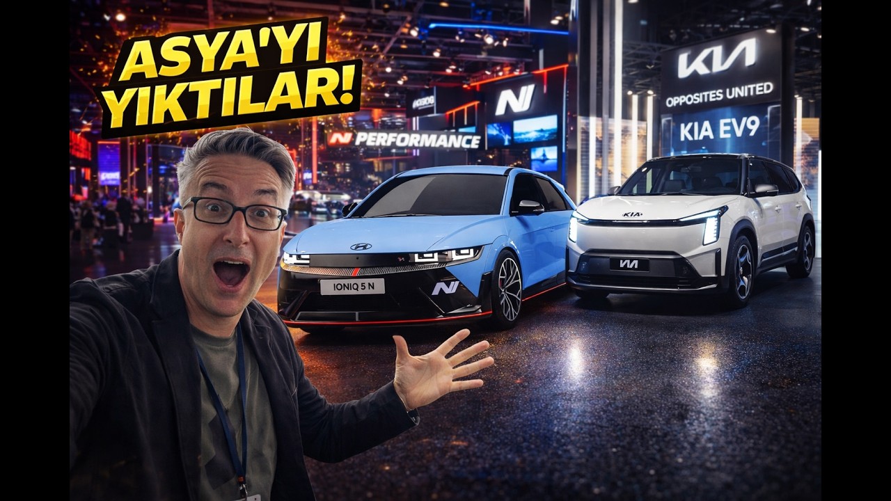 Yeni Santa Fe, Ioniq 5 N ve Kia EV9! Endonezya Otomobil Fuarını Gezdik